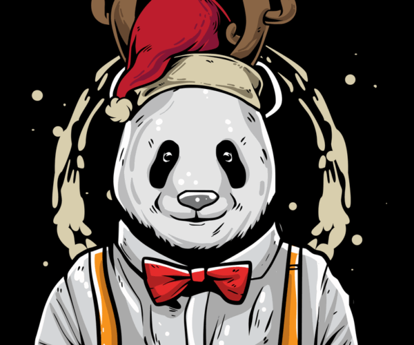 Holiday Panda - Festive Cheer Edition
