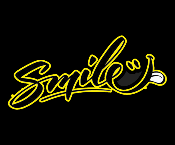 Smile Grafitti - Playful Typography Art