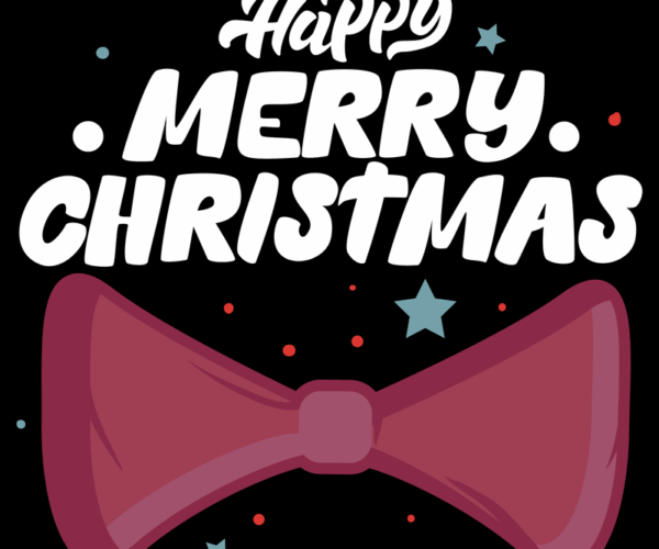 Merry Christmas - Bow Tie Edition