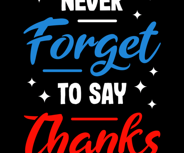 Gratitude Reminder - Inspirational Typography