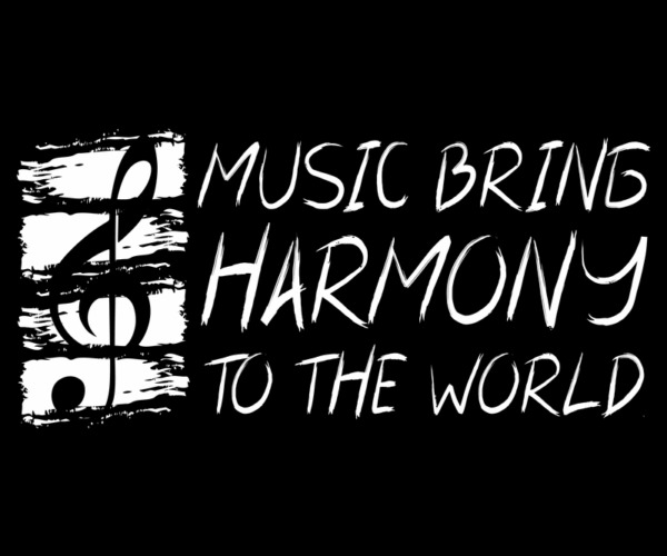 Music Harmony - Inspirational Typography
