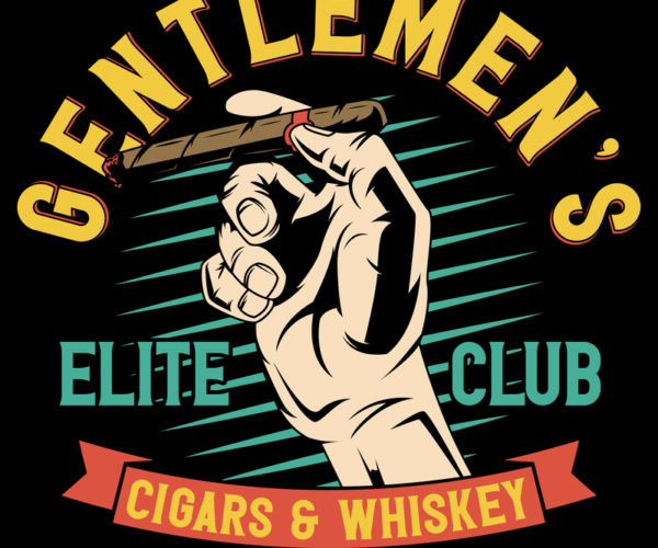 Gentlemen's Club - Vintage Cigar Design