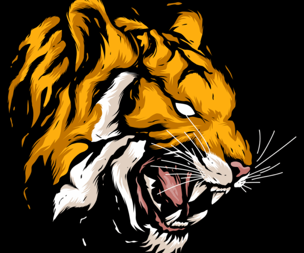 Roaring Tiger - Savage Feline