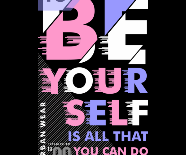 Urban Typography - Motivational Streetwear