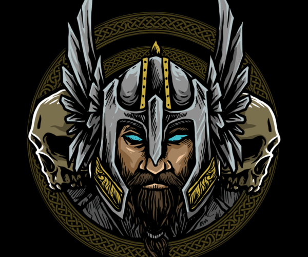 Viking Warrior - Norse Mythology Icon