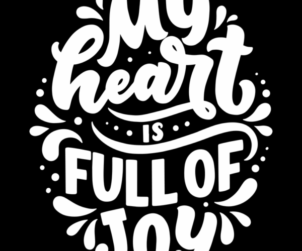 Joyful Heart - Typography Design