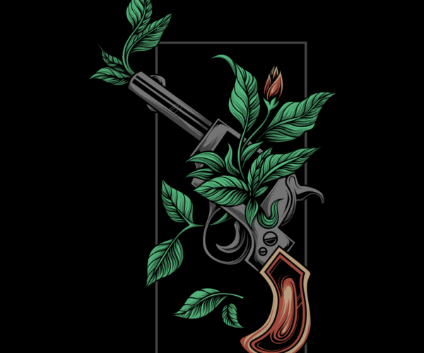 Floral Revolver - Nature's Bloom