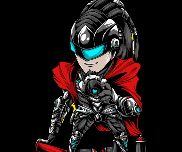 Cyberpunk Artist - Graffiti Hero