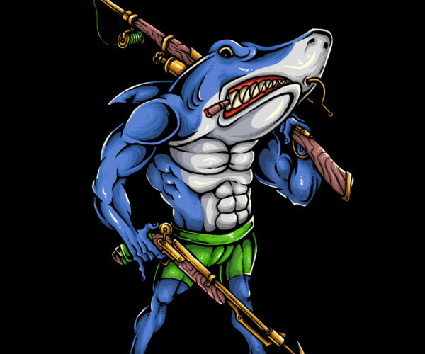 Shark Hunter - Buff & Ready