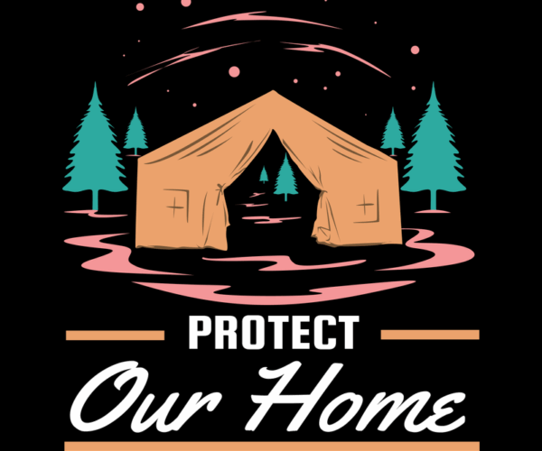 Camping Tent - Environmental Awareness Design