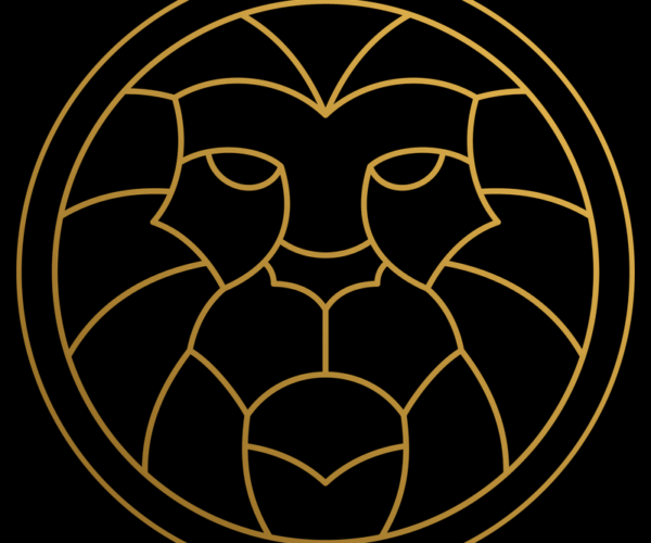 Lion Emblem - Geometric