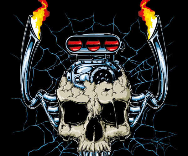 Skull Engine - Hot Rod Fury