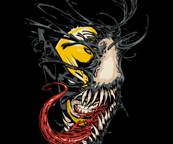 Venomized Batman - Symbiotic Fusion