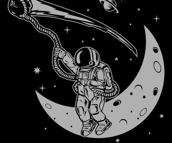 Lunar Strides - Astronaut's Dream