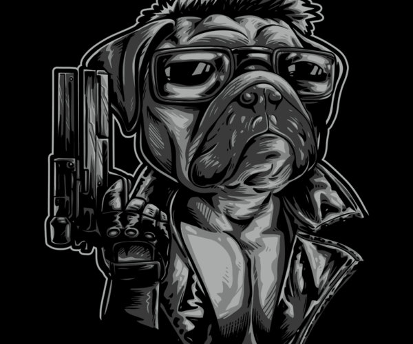 Pug Terminator - Canine Protector