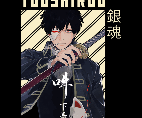 Toushirou - Anime Swordsman Graphic