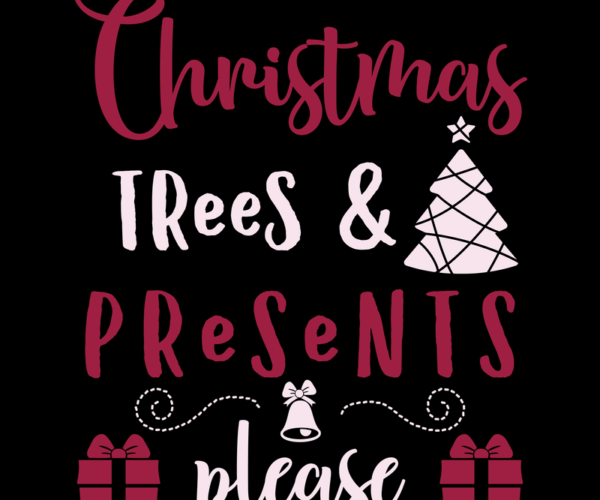 Christmas Trees & Presents - Holiday Wish List