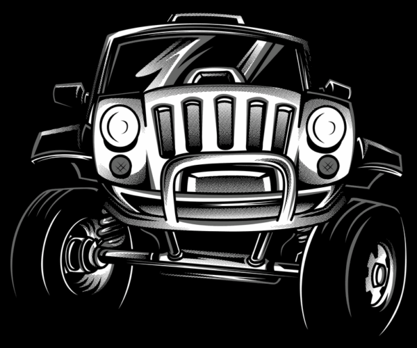 Off-Roading Jeep - Extreme Ride