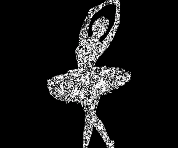 Ballerina Silhouette - Abstract Dance