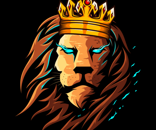 Lion King - Regal Cartoon Design