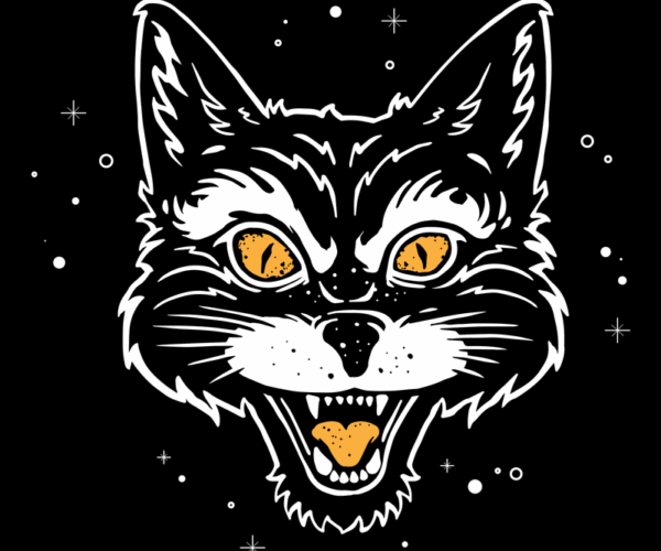 Enraged Black Cat - Lunar Halloween Special