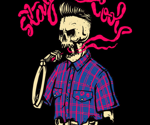 Cool Skeleton - Vape Style