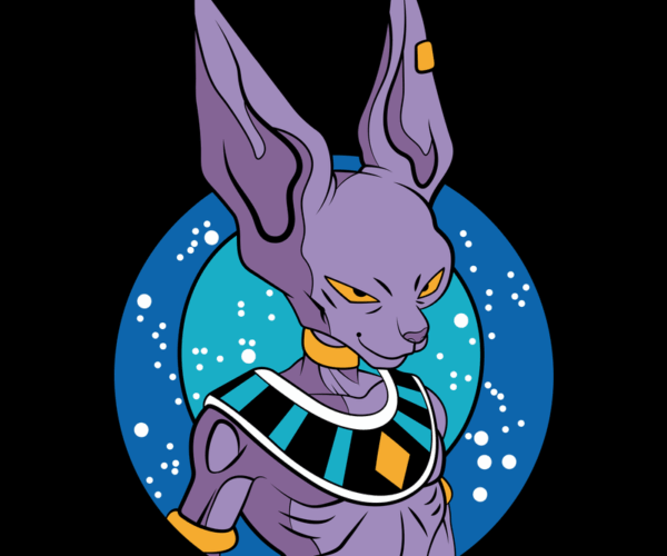 Beerus - God of Destruction Portrait