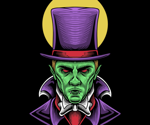 Vampire Magician - Eerie Elegance