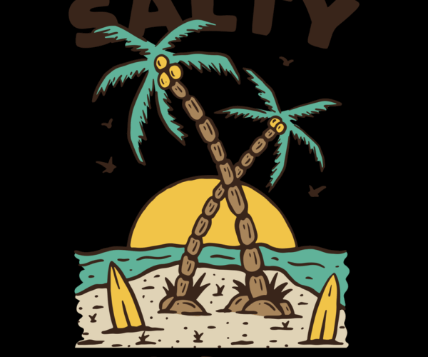 Salty Vibes - Tropical Paradise