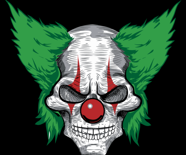 Clown Skull - Sinister Grin Edition