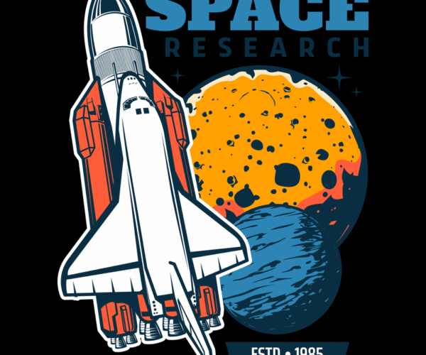 Space Shuttle - Retro Exploration Design