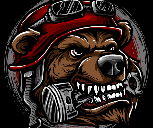 Armored Bear - Post-Apocalyptic Fury