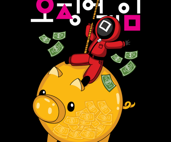 Squid Game Piggy Bank - High Stakes Savings