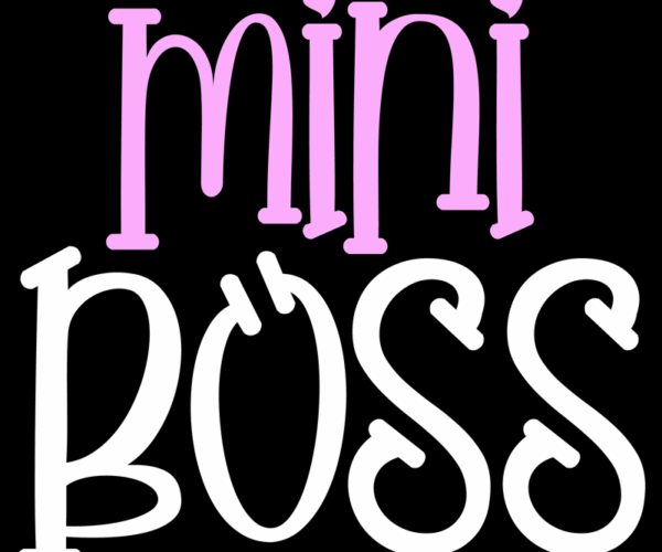 Mini Boss - Playful Typography