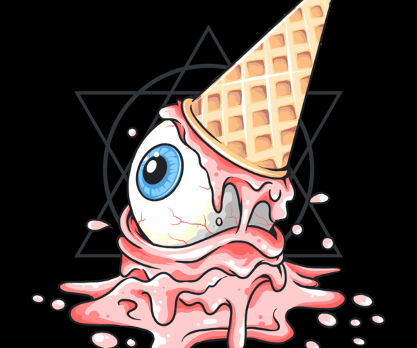 Eyeball Cone - Melting Horror