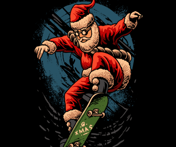 Skate Santa - Holiday Shredder