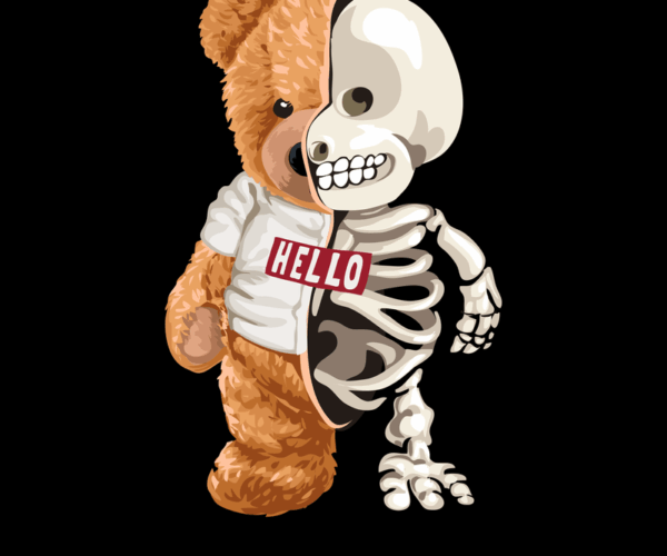 Teddy Skeleton - Inner Self Design