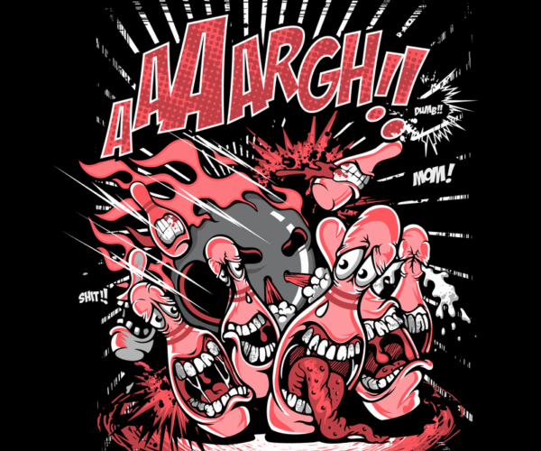 Bowling Pins Mayhem - Cartoon Carnage