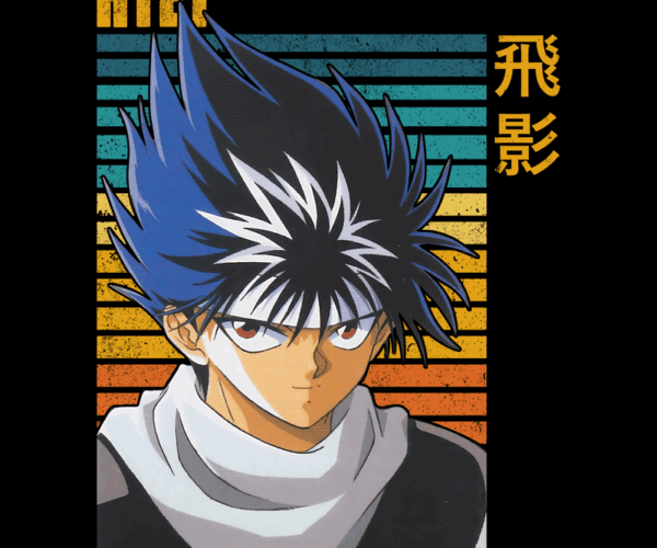 Hiei - Retro Anime Demon