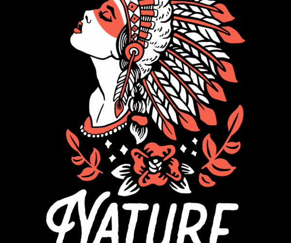 Native Headdress - Floral Heritage