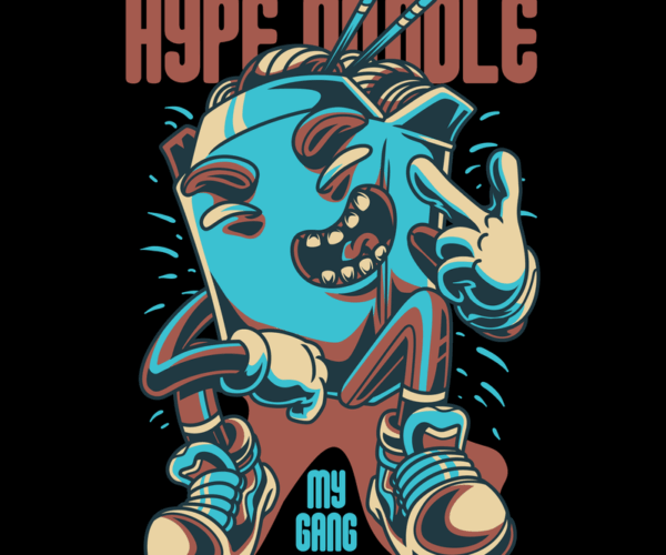 Hype Noodle - Streetwear Mascot