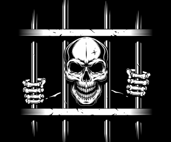 Caged Skull - Grim Incarceration