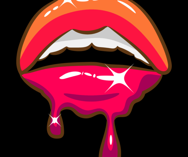 Dripping Lips - Glamorous Pink Edition