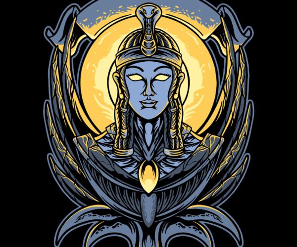Egyptian Goddess - Winged Protector