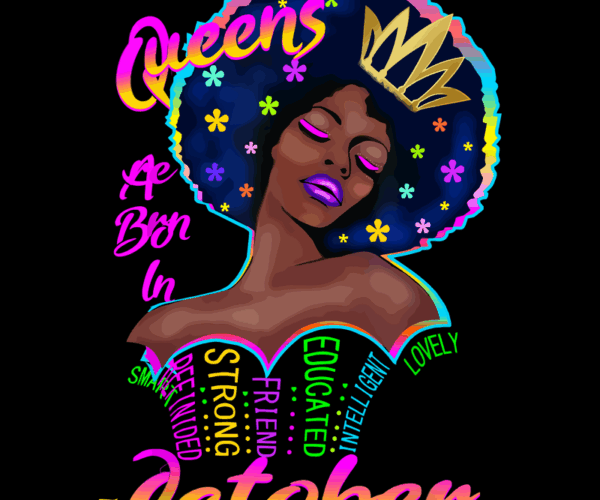 October Queen - Birthday Celebration Design