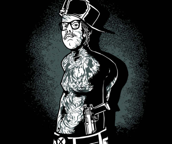 Tattooed Thug - Gritty Urban Art Style