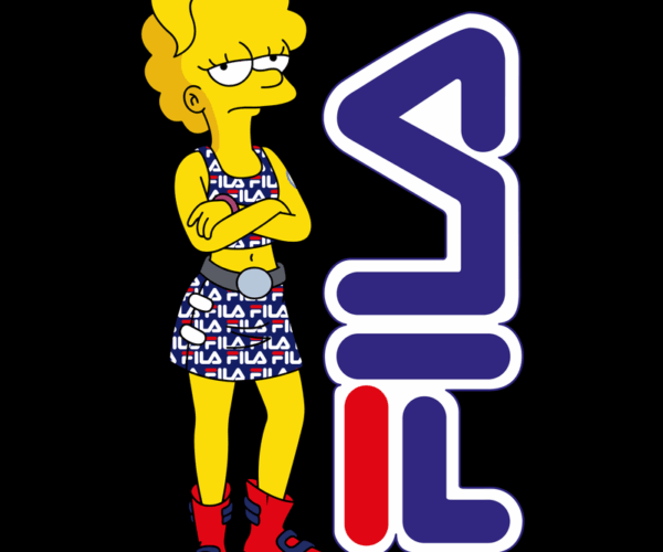 Simpsons Fashion - Fila Style