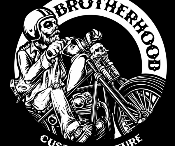 Brotherhood Ride - Custom Biker Design