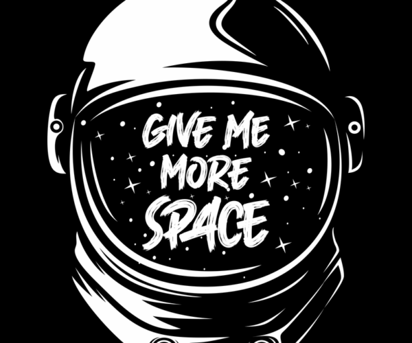 Astronaut Helmet - Space Enthusiast Graphic