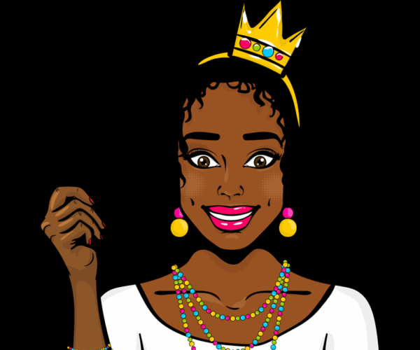Pop Art Princess - Afrocentric